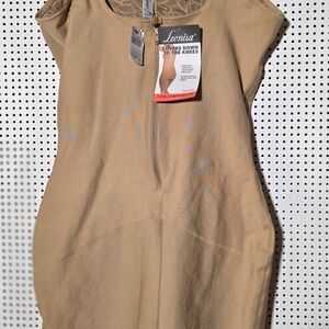 Leonisa Women's Tan Shapewear Bodysuit